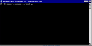 opening sharepoint 2013 management shell2